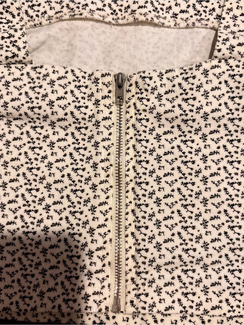 Altar'd State Cream Camisole with Black Floral Print - Picture 4 of 4